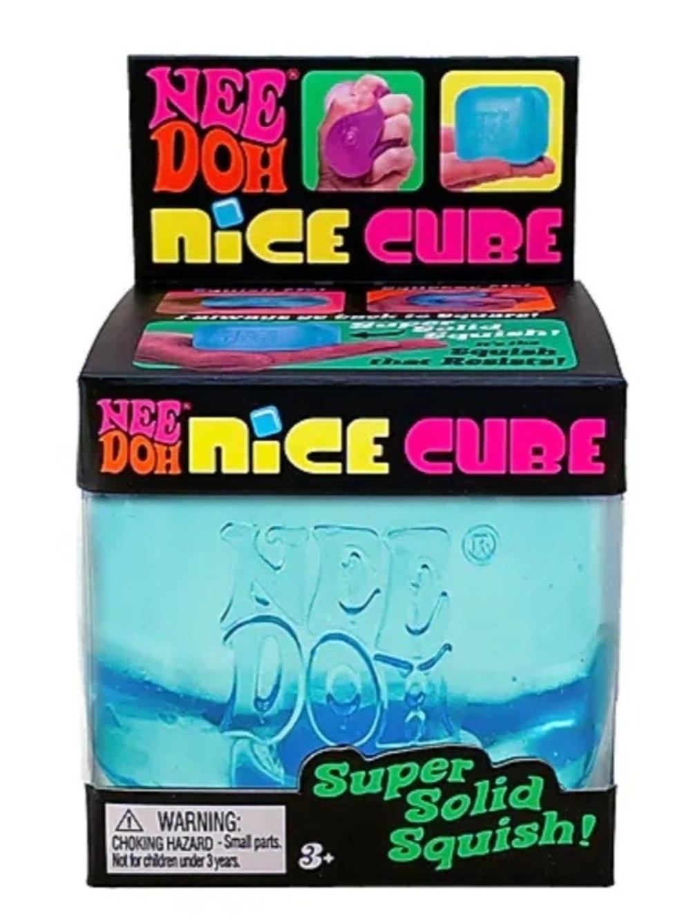 Nee Doh Nice Cube Super Solid Squish